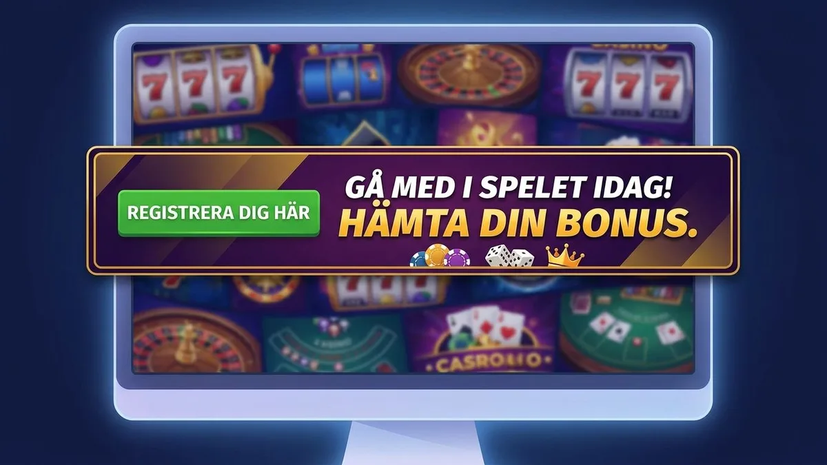 Registrera dig med bonus